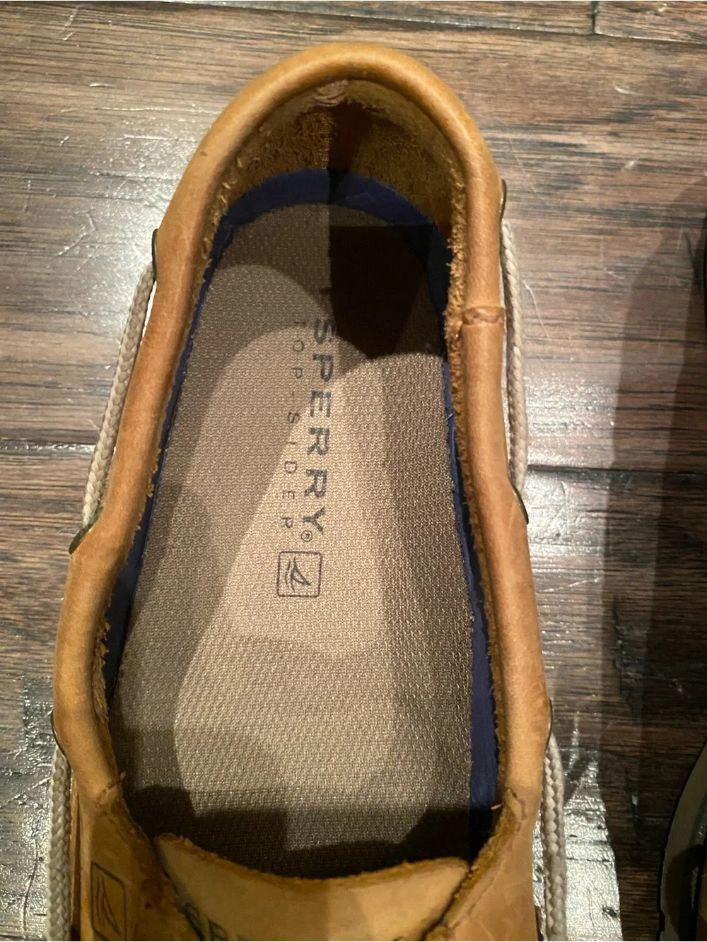 Sperry Wheat/Tan Leather 2-Eye Boat Shoes